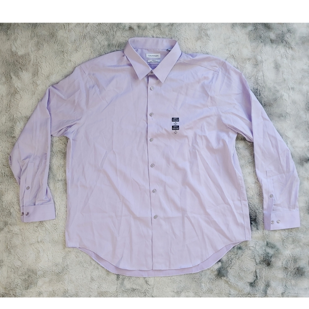 🆕Calvin Klein Steel Slim Fit Men's Button Down